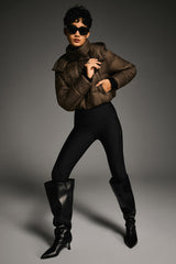 Orolay Urban Essential Short Puffer #color_coffee