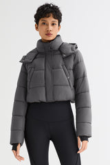 Orolay Urban Essential Short Puffer #color_gray