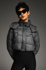 Orolay Urban Essential Short Puffer #color_gray