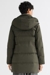 Orolay-Waterproof Thickened Down Jacket with Hood-#color_Chive