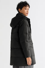 Orolay-Waterproof Thickened Down Jacket with Hood-#color_Black