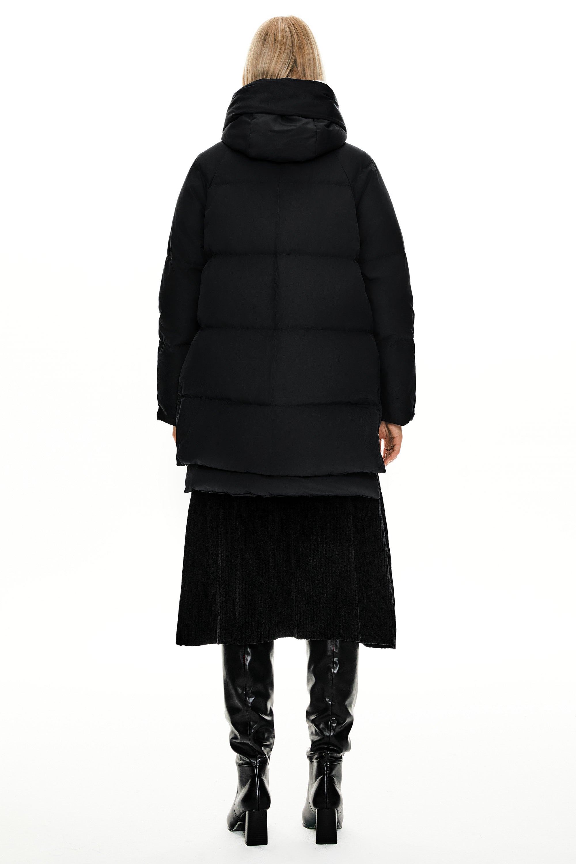 Orolay-092 Classics Women's Thickened Down Jacket-Orolay 092 Classics Women's Thickened Down Jacket #color_Black