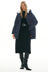 Orolay 092 Classics Women's Thickened Down Jacket #color_navy