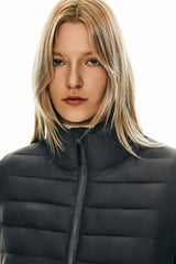 Orolay Lightweight Jacket Quilted Puffer Hybrid Breathable #color_darkgray