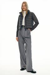 Orolay Lightweight Jacket Quilted Puffer Hybrid Breathable #color_darkgray