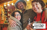 Join the visit with “Catch Flights Not COVID”
