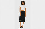 How to Style a Split Midi Pencil Skirt for Every Season