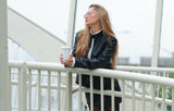 Styling Orolay’s Leather Jacket Like a Fashion Pro