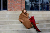 Restez au chaud et tendance dans un manteau en duvet molletonné