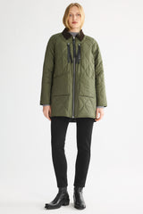 092 Universe® Lightweight Jacket with Corduroy Collar #color_green