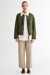 OROLAY 092 Universe® Lightweight Quilted Jacket #color_green