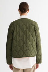 OROLAY 092 Universe® Lightweight Quilted Jacket #color_green