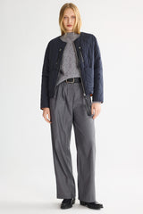 OROLAY 092 Universe® Lightweight Quilted Jacket #color_navy