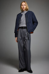 OROLAY 092 Universe® Lightweight Quilted Jacket #color_navy