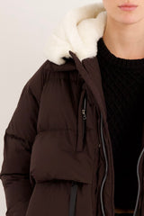 Orolay-Long Winter Puffer Jacket-Long Winter Puffer Jacket - Orolay, #color_coffee
