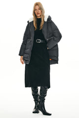 Orolay 092 Classics Women's Thickened Down Jacket #color_darkgray