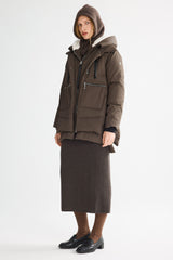 Orolay 092 Classics Women's Thickened Down Jacket #color_coffee