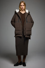 Orolay 092 Classics Women's Thickened Down Jacket #color_coffee