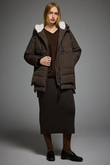 Orolay 092 Classics Women's Thickened Down Jacket #color_coffee