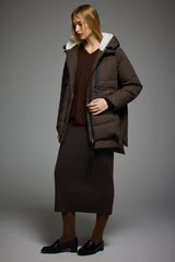 Orolay 092 Classics Women's Thickened Down Jacket #color_coffee