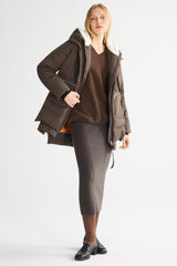 Orolay 092 Classics Women's Thickened Down Jacket #color_coffee