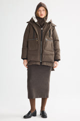 Orolay 092 Classics Women's Thickened Down Jacket #color_coffee