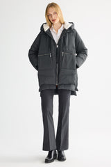 Orolay 092 Classics Women's Thickened Down Jacket #color_darkgray