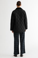 Straight Cut Lightweight Down Jacket orolay #color_black