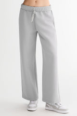OROLAY Air Layer Wide-Leg Sweatpants #color_gray