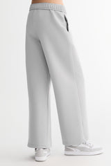 OROLAY Air Layer Wide-Leg Sweatpants #color_gray