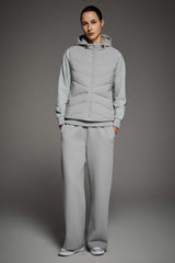 OROLAY Air Layer Wide-Leg Sweatpants #color_gray