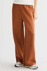 OROLAY Air Layer Wide-Leg Sweatpants #color_orange