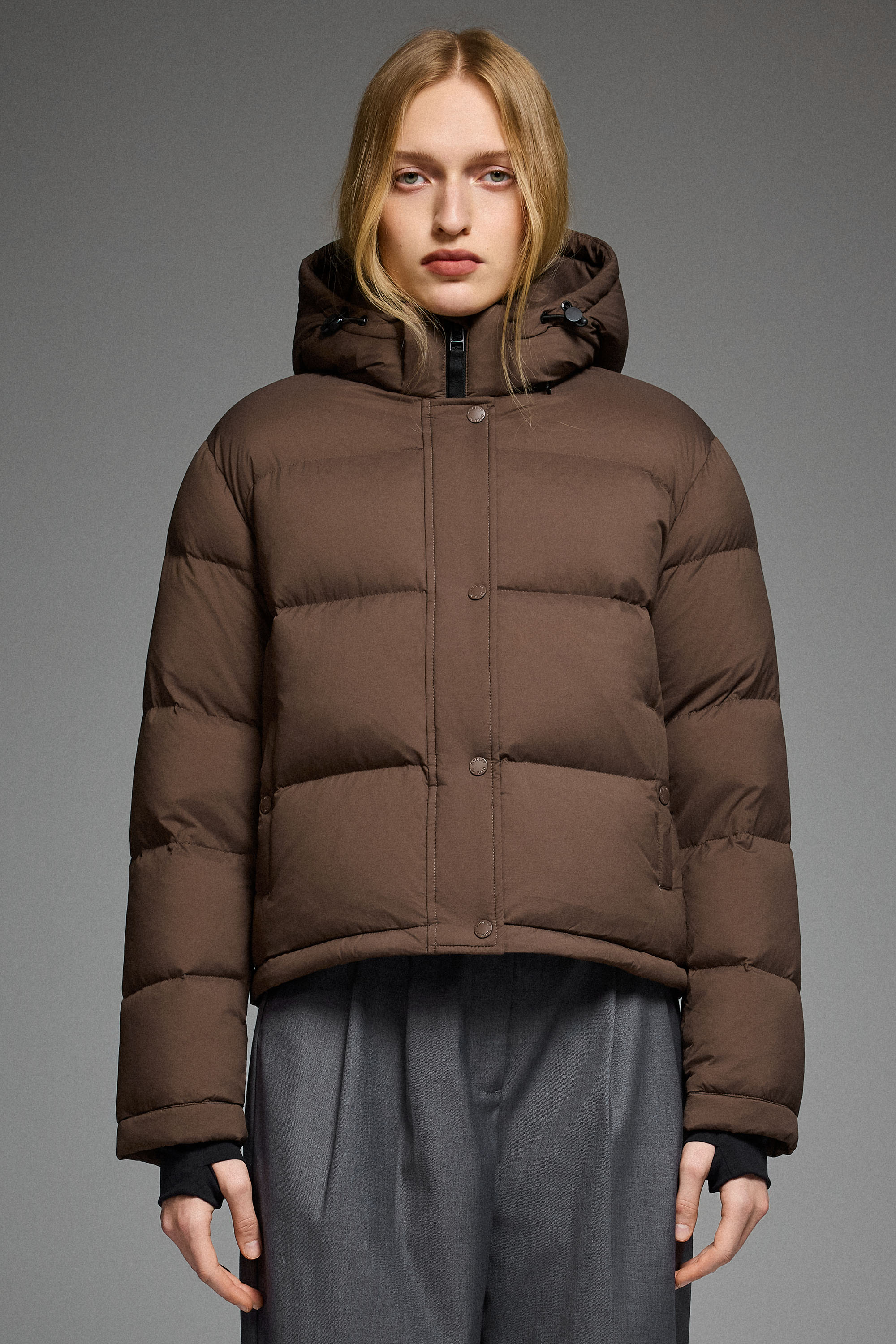 Aurora Kurze Thermo-Pufferjacke 
