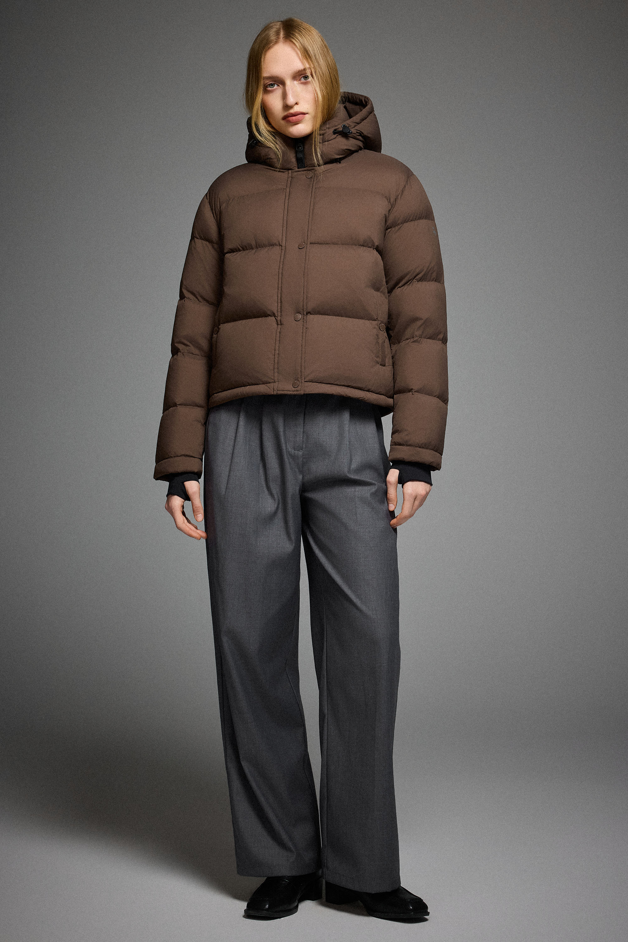 Aurora Kurze Thermo-Pufferjacke 