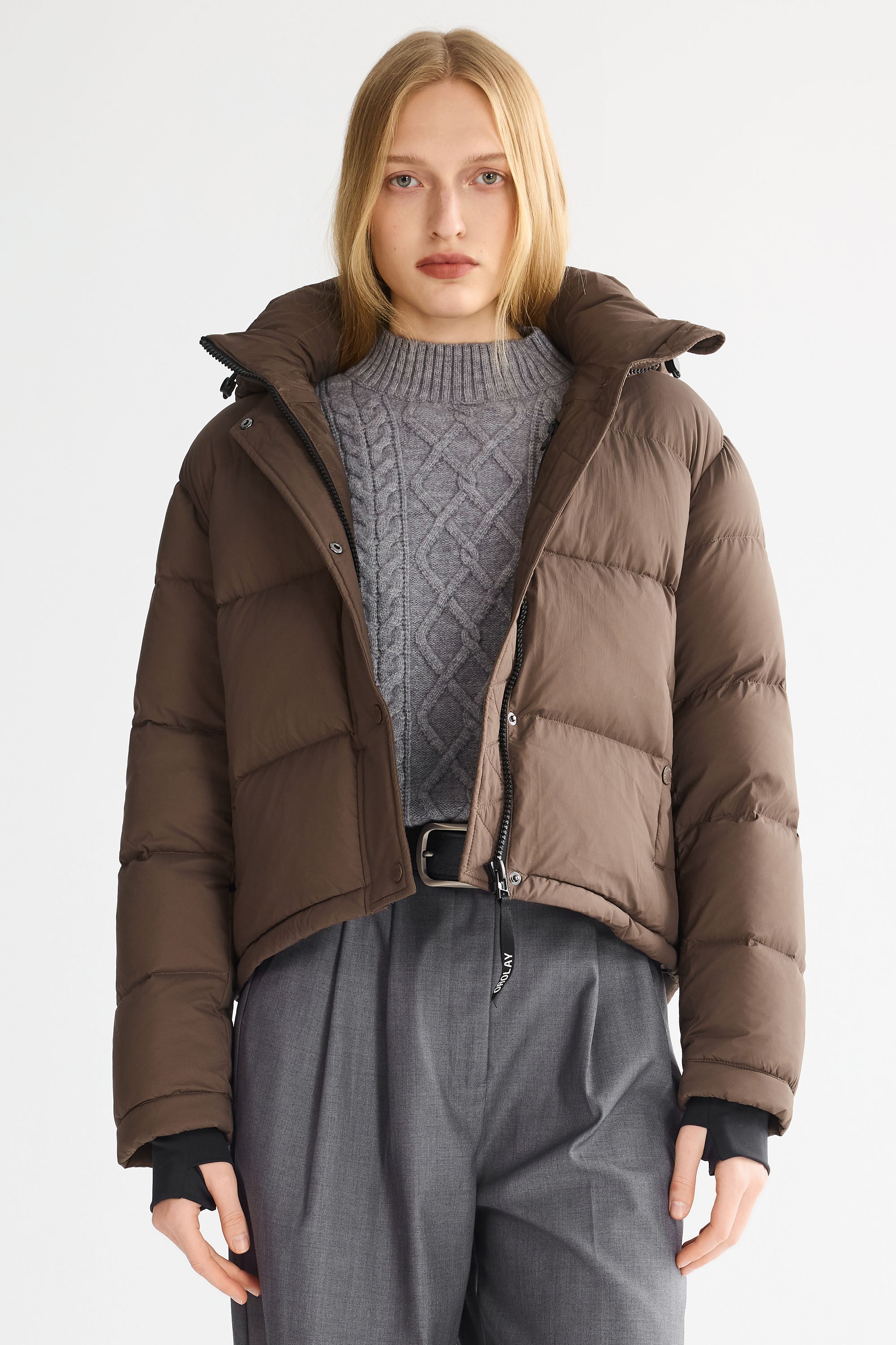 Aurora Kurze Thermo-Pufferjacke 