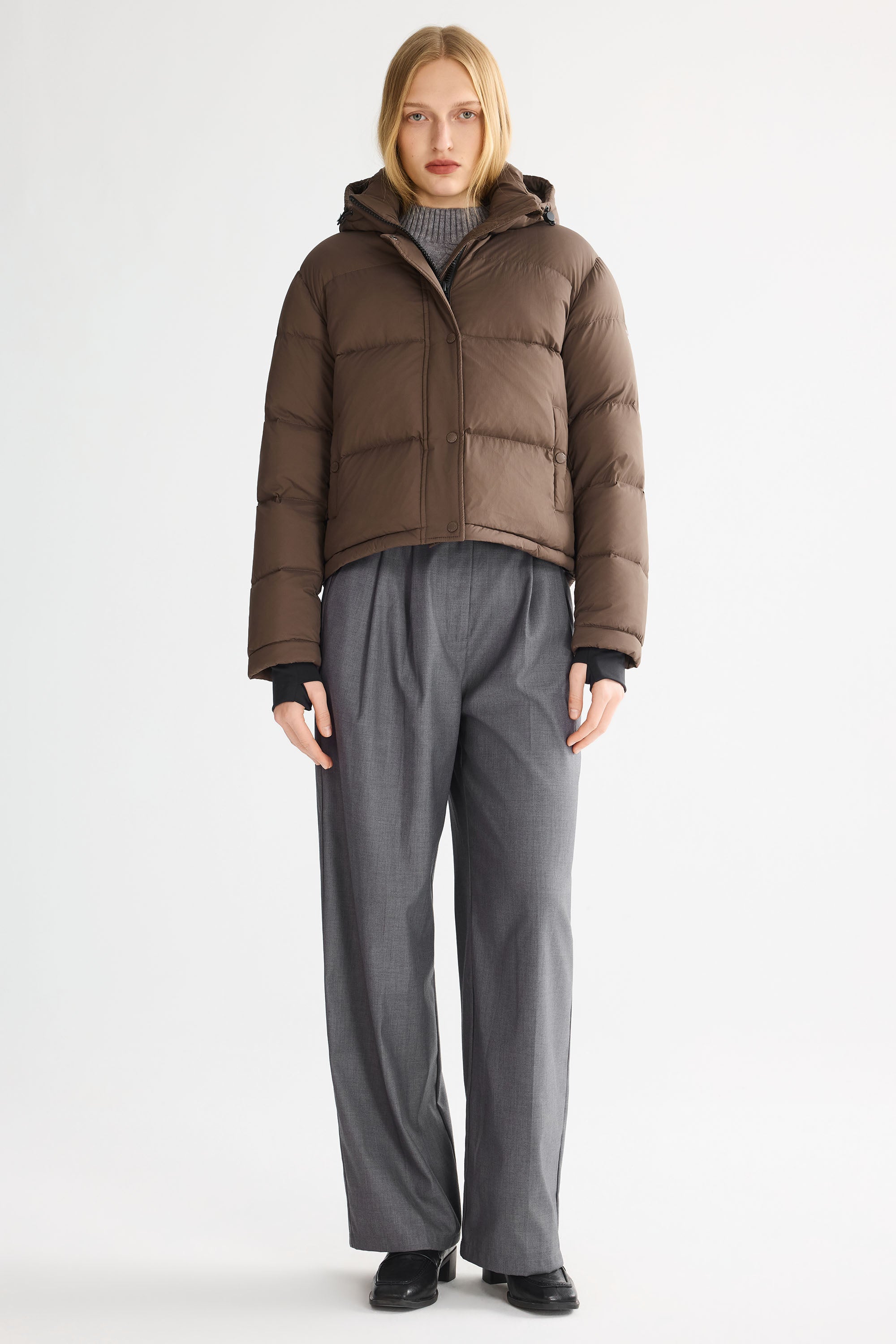 Aurora Kurze Thermo-Pufferjacke 