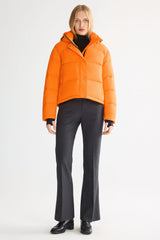 Orolay-Aurora Cropped Thermal Puffer-#color_Bright Marigold