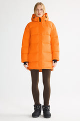 Orolay-Aurora Detachable Hood Down Puffer-#color_Bright Marigold