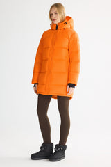 Orolay-Aurora Detachable Hood Down Puffer-#color_Bright Marigold
