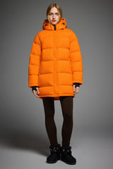 Orolay-Aurora Detachable Hood Down Puffer-#color_Bright Marigold