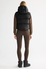 Orolay-Aurora Hooded Puffer Vest-#color_Black
