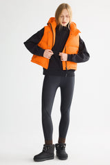 Orolay-Aurora Hooded Puffer Vest-#color_Bright Marigold