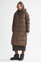Orolay-Aurora Long Down Parka-#color_coffee