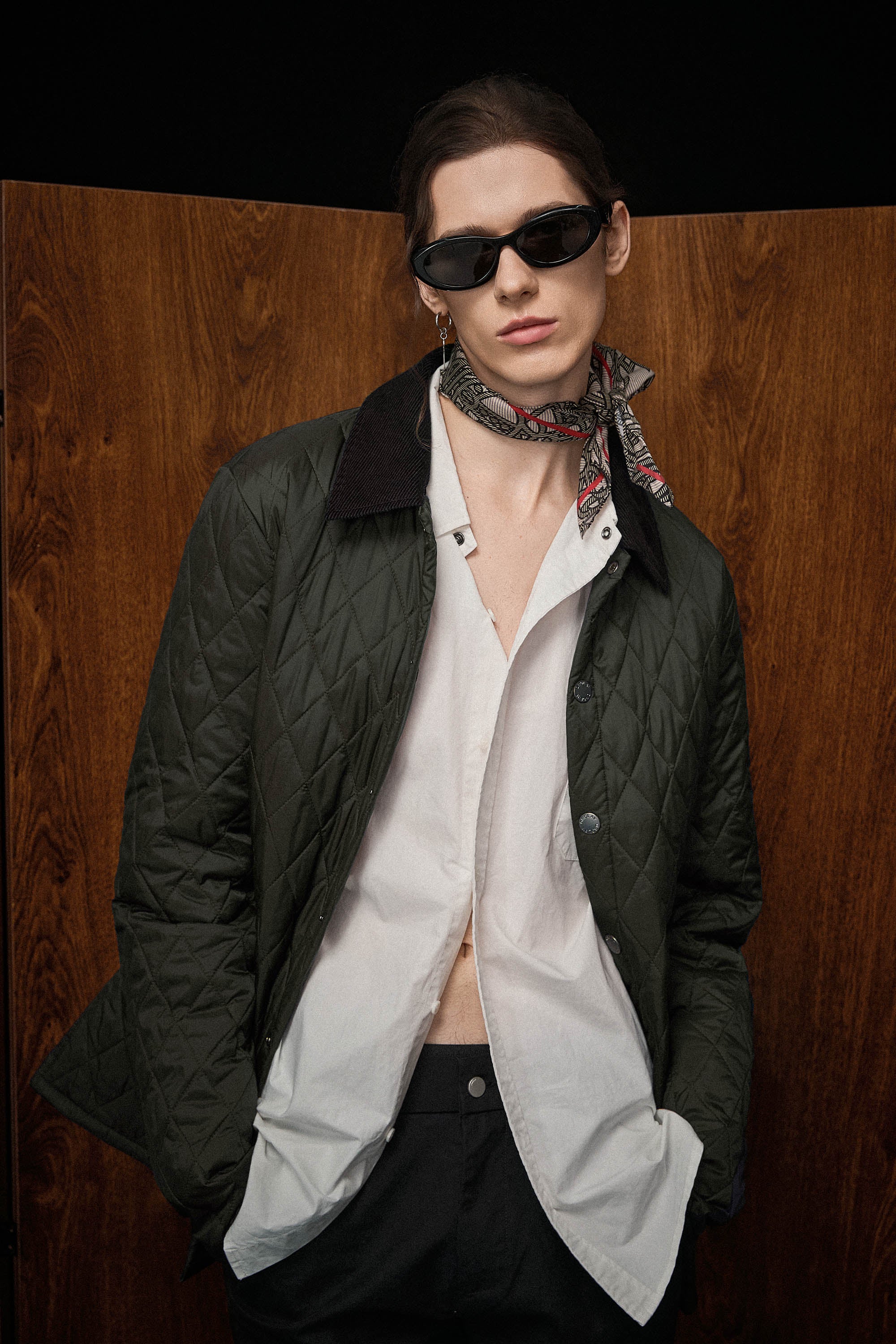 Orolay BarnForm Classic Lightweight Quilted Jacket #color_olive