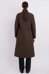 BarnForm Long Lightweight Trench Jacket #color_coffee