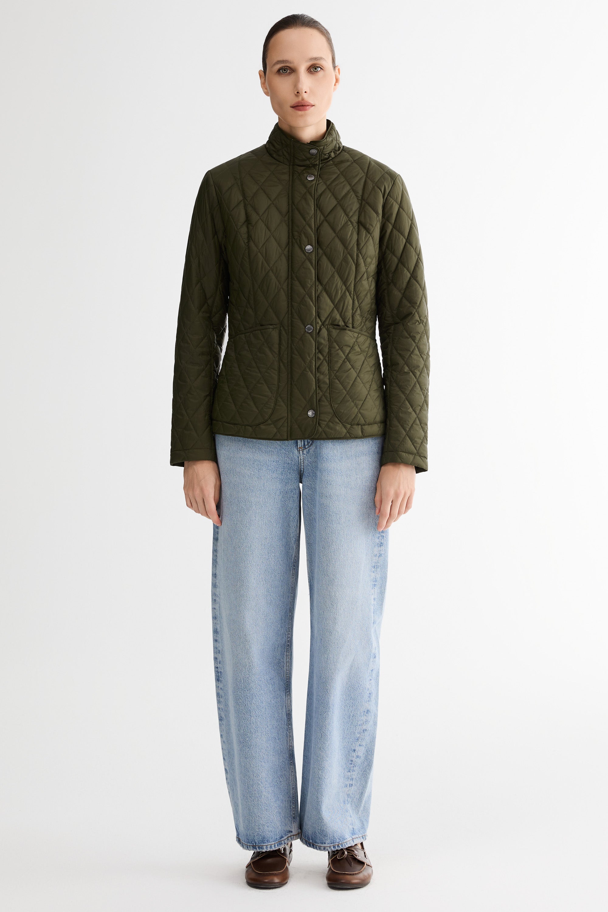 Classic Slim-Fit Lightweight Jacket #color_olive