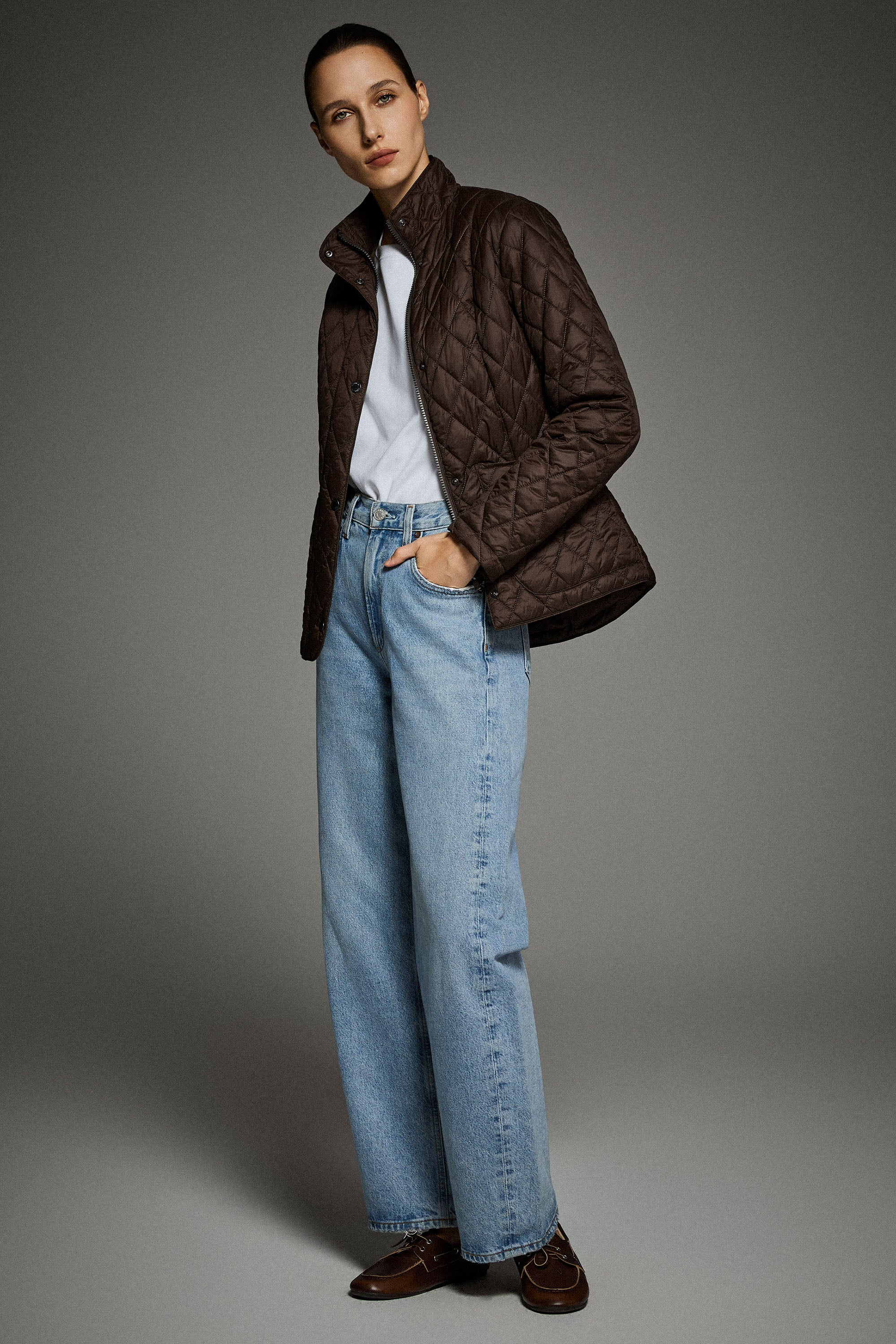 Classic Slim-Fit Lightweight Jacket #color_coffee