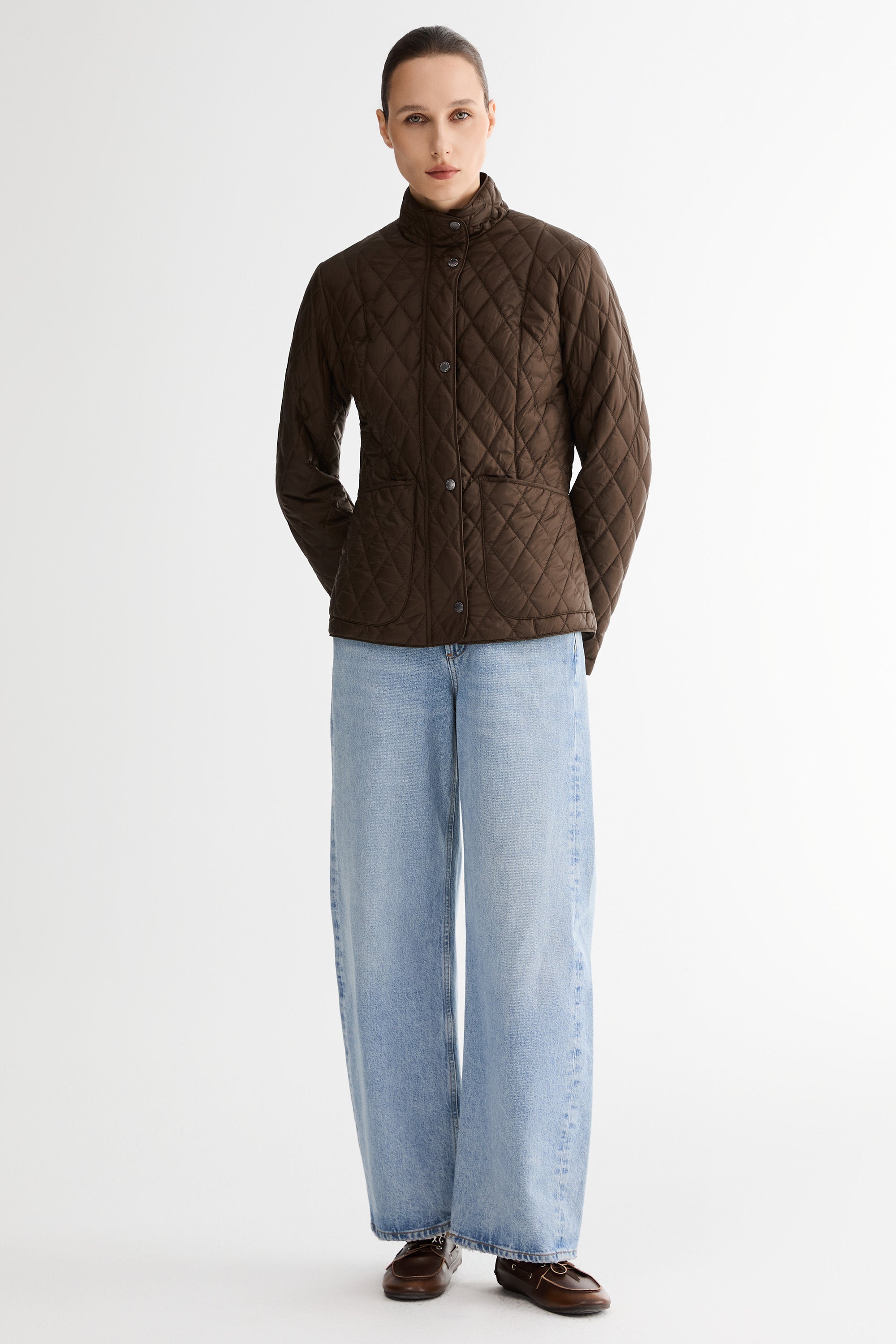 Classic Slim-Fit Lightweight Jacket #color_coffee