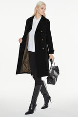 Classic Double-Breasted Lapel Hudson Trench #color_black