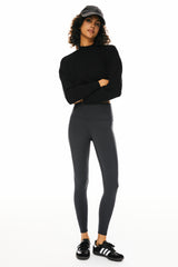 Cropped Casual Sweatshirt - Orolay, #color_Black